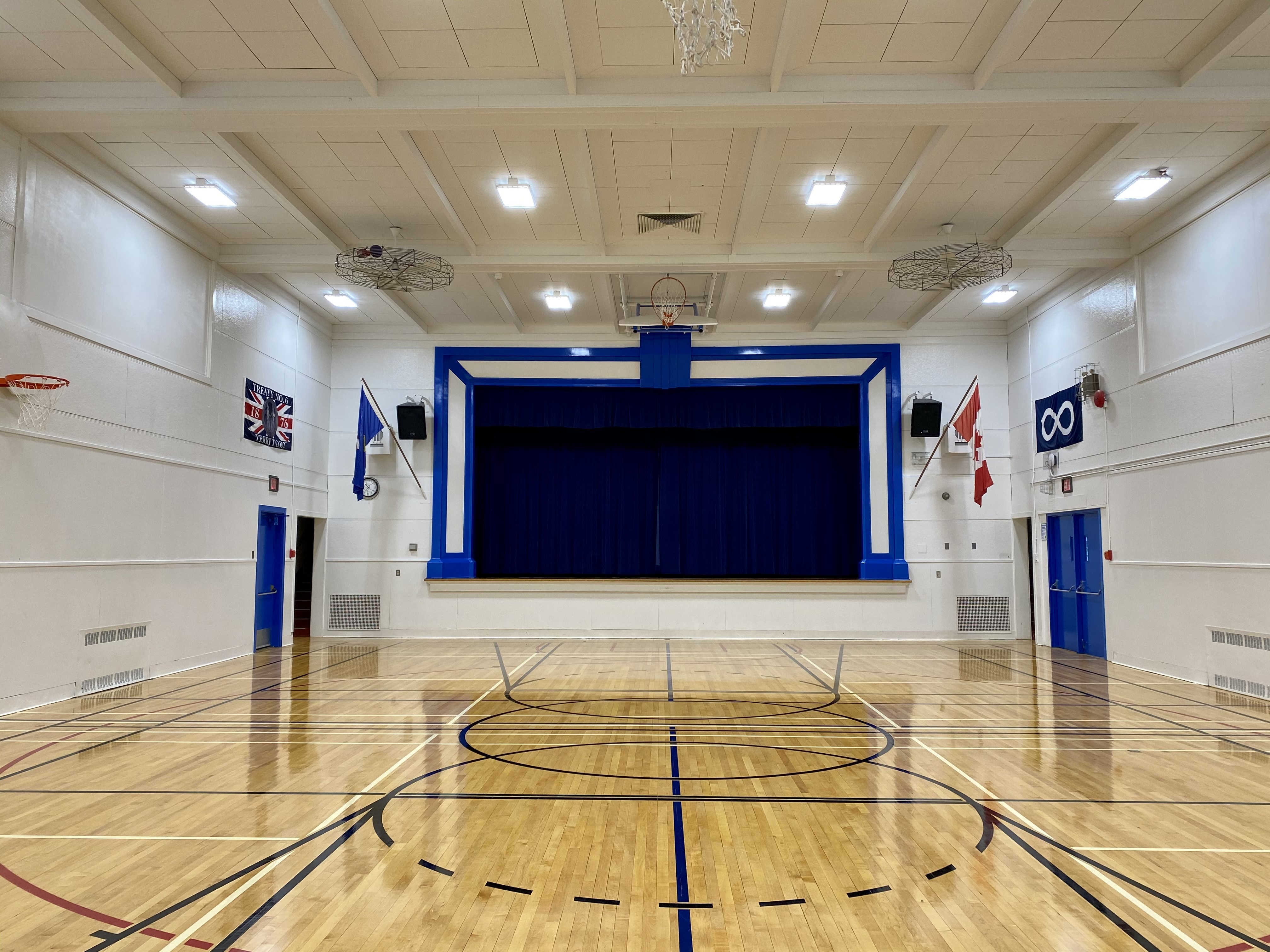 Our newly renovated gymnasium.
