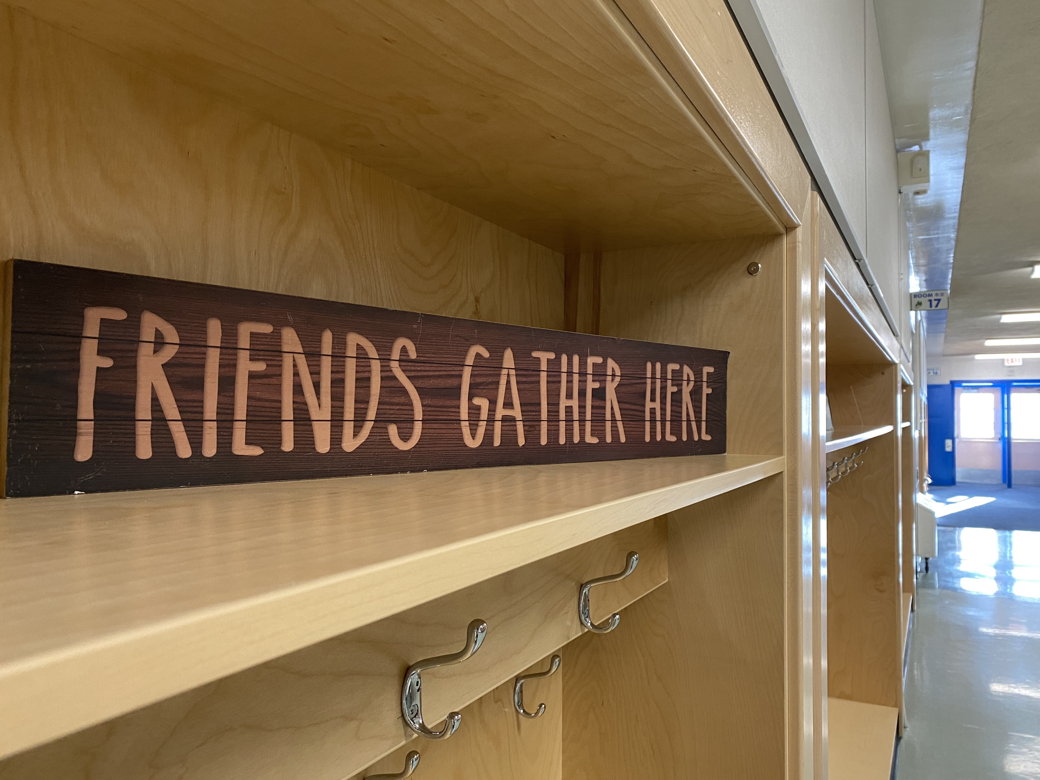 A great place to be... "friends gather here".